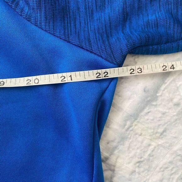 Tek Gear Warm Tek men M pullover drawstring hoodie blue - Picture 8 of 9